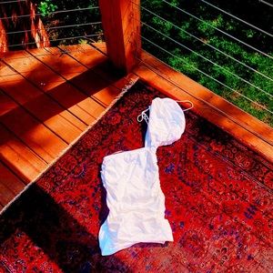 goddess dress 🌊 assymetrical scrunched waist mini